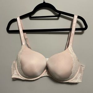 Torrid Plunge Push-Up Smooth Back Bra Light Pink